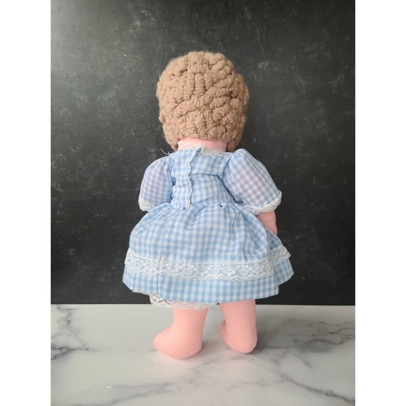 Vintage Handmade Cloth Doll - Picture 4 of 10